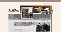 Desktop Screenshot of moreau-pianoservice.be