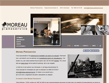 Tablet Screenshot of moreau-pianoservice.be